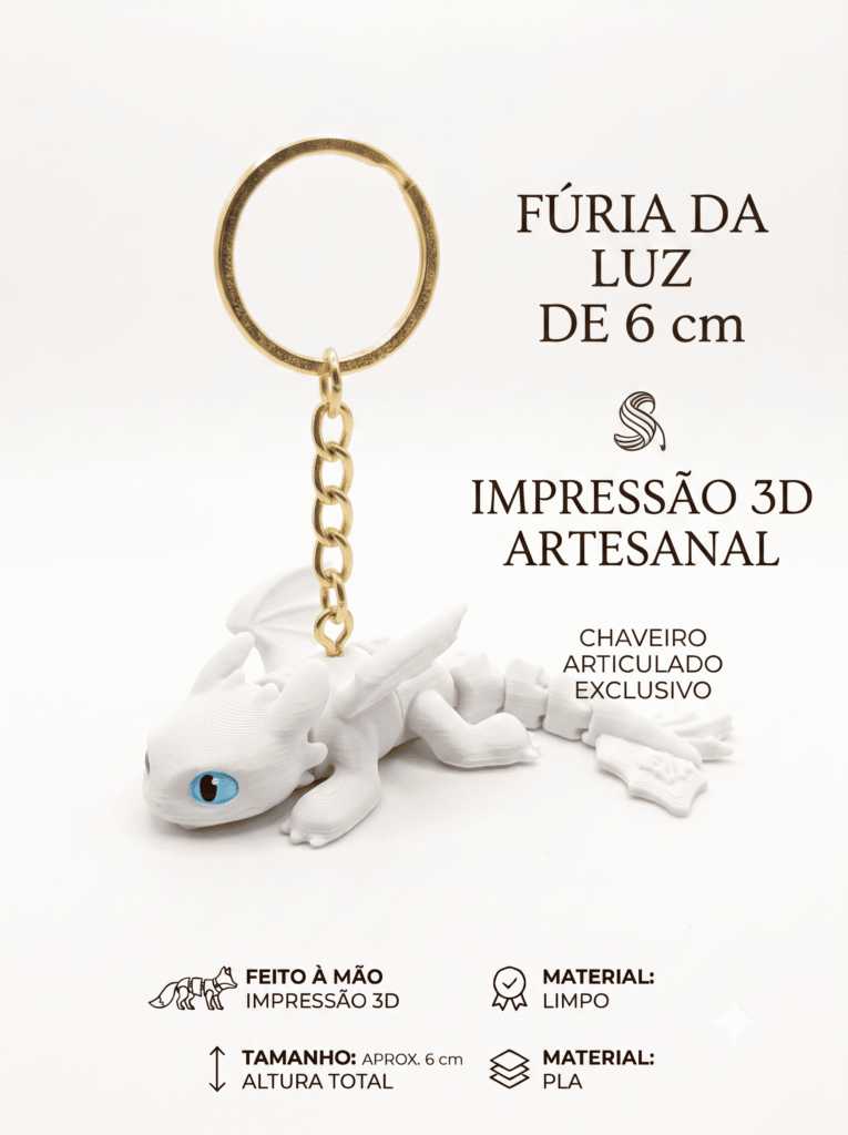 Fúria da Luz chaveiro
